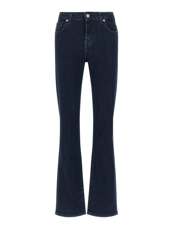 7 FOR ALL MANKIND: ブーツカットジーンズ - ブーツカットジーンズ - ブルー