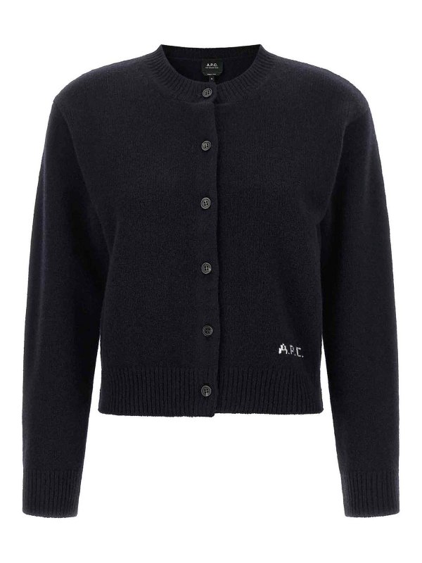 A.P.C.: カーディガン - カーディガン - ブルー