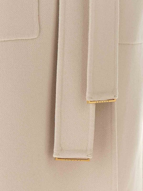 ベスト - ベージュ shop online: AGNONA