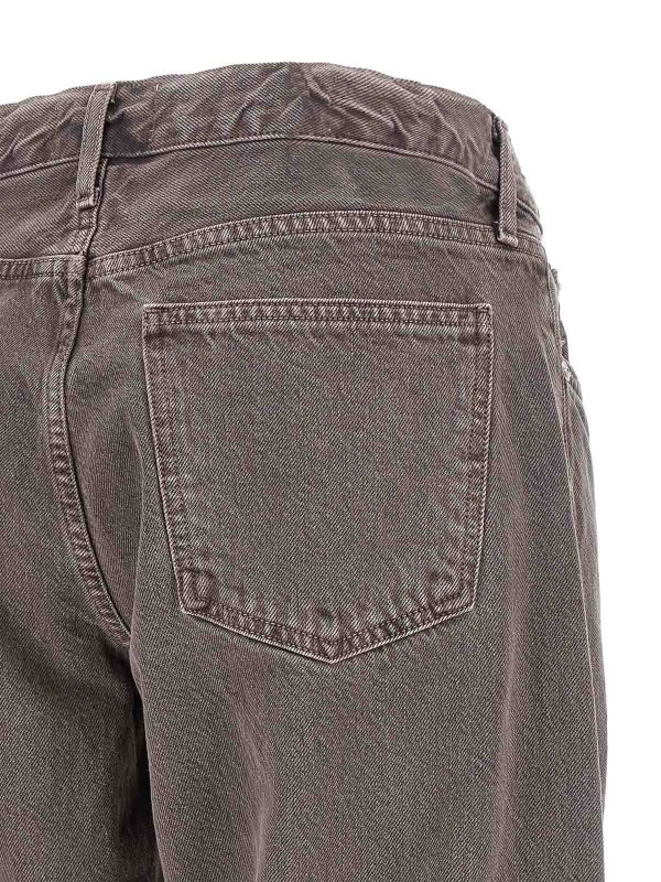 ストレートジーンズ - 紫 shop online: AGOLDE