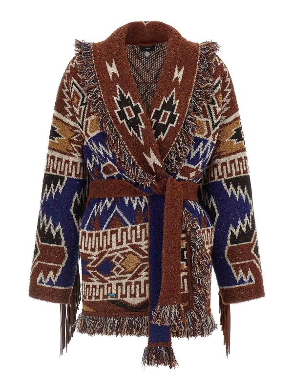 ALANUI: Cardigans - Cardigan - Marron
