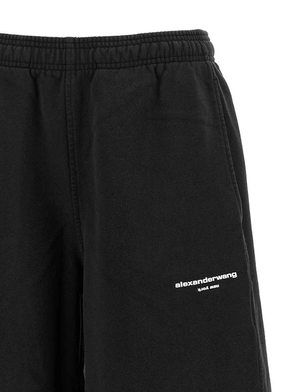 The Best Shops ALEXANDER WANG: カジュアルトラウザー - カジュアルパンツ - 黒
