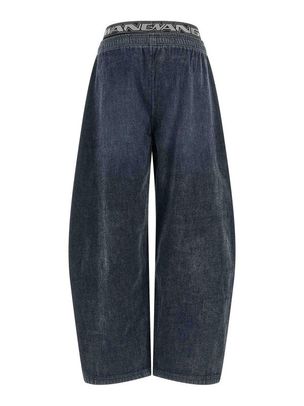 ALEXANDER WANG: ストレートジーンズ online - ストレートジーンズ - 黒