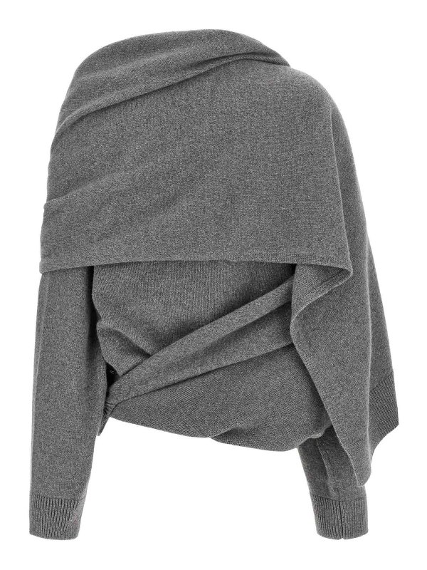 ARMARIUM: Strickpullover mit Rundhalsausschnitt online - Rundhalspullover - Grau