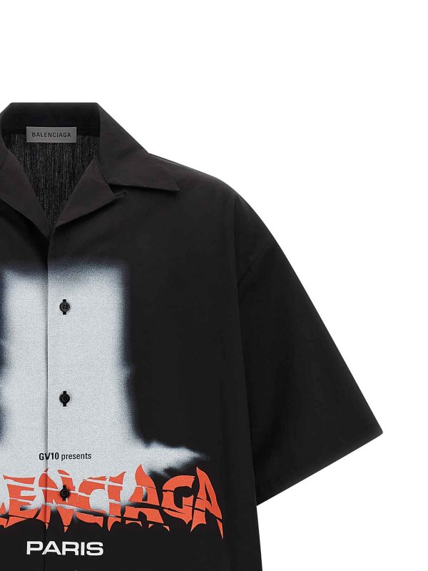 The Best Shops BALENCIAGA: シャツ - シャツ - 黒
