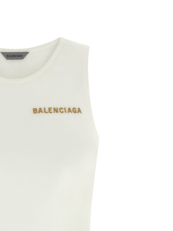 The Best Shops BALENCIAGA: トップス＆タンクトップ - トップ/タンクトップ - 白