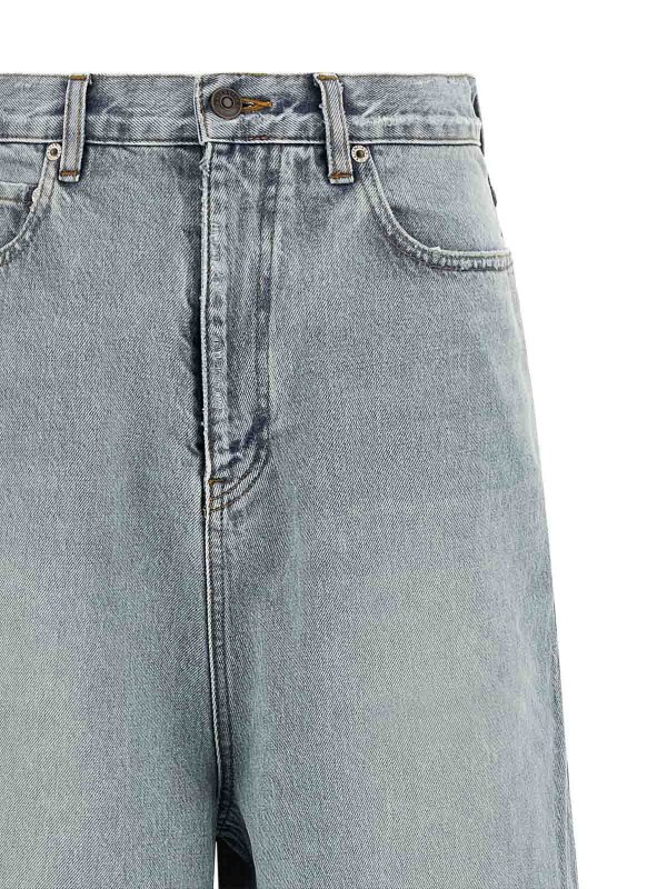 The Best Shops BALENCIAGA: ブーツカットジーンズ - ブーツカットジーンズ - ライトブルー