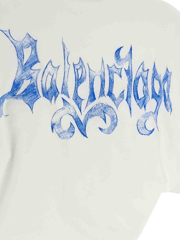 トップ/タンクトップ - 白 shop online: BALENCIAGA