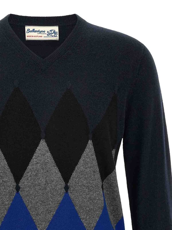 The Best Shops BALLANTYNE: クルーネック - クルーネック - ブルー