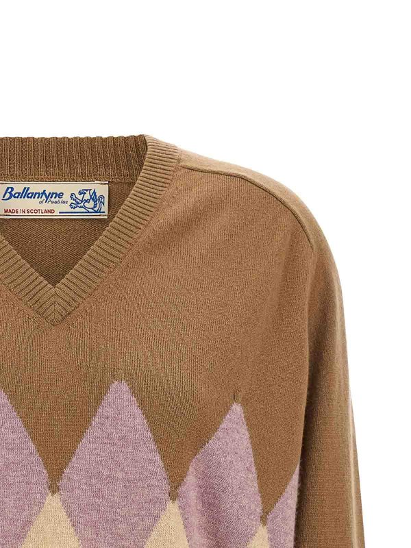 The Best Shops BALLANTYNE: クルーネック - クルーネック - ベージュ