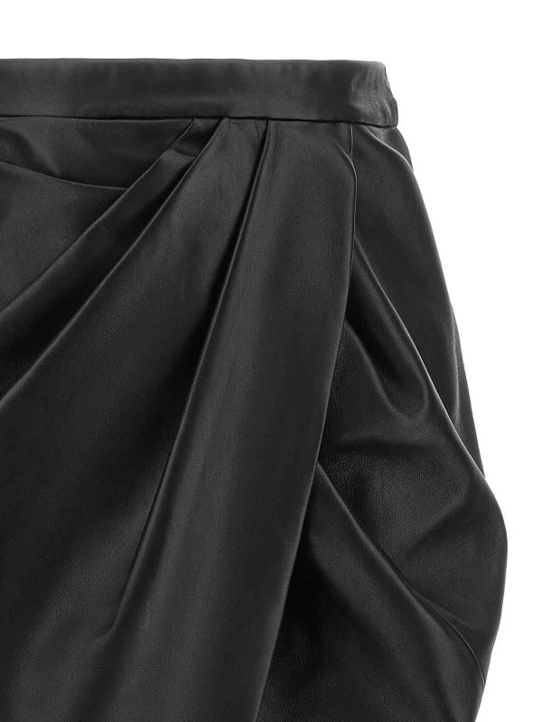 The Best Shops Balmain: leather skirts - Leather Skirt