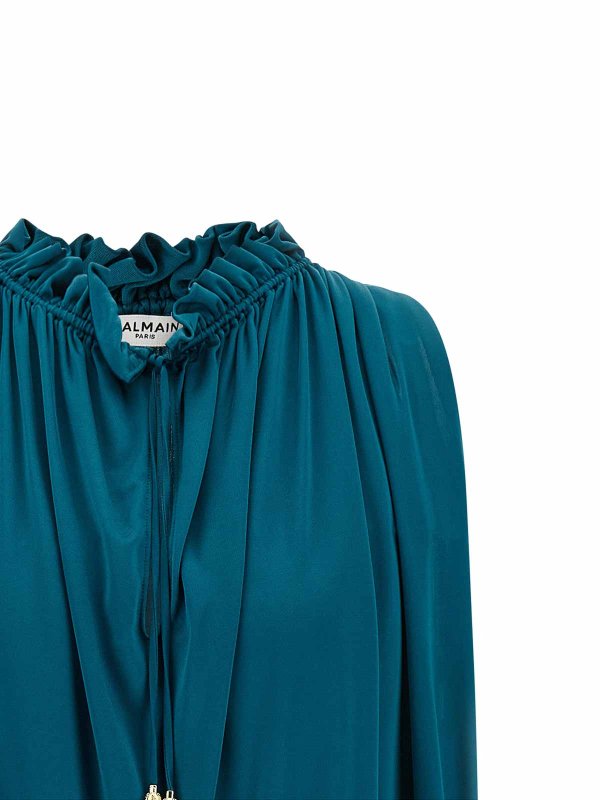 The Best Shops Balmain: トップス＆タンクトップ - トップ/タンクトップ - ブルー