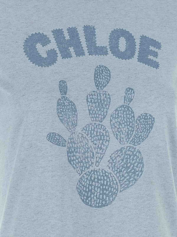 T-Shirt - Hellblau shop online: CHLOE