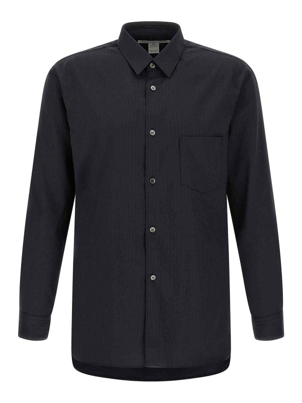 COMME DES GARCONS: シャツ - シャツ - ブルー