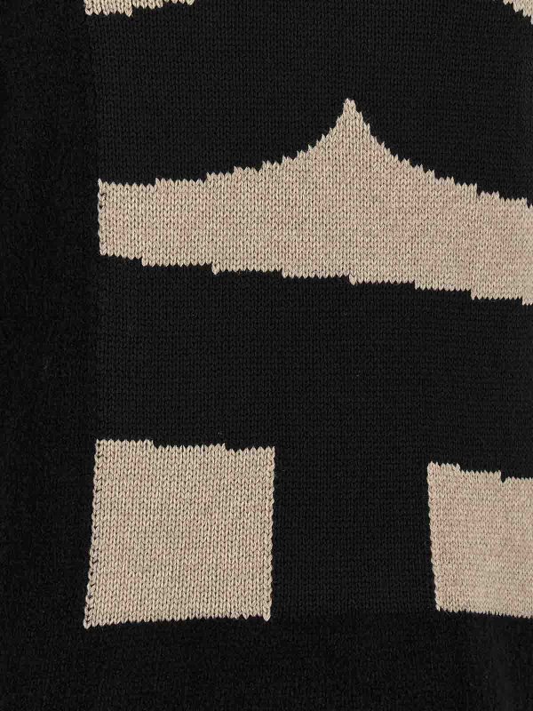 Rundhalspullover - Schwarz shop online: COMME DES GARCONS