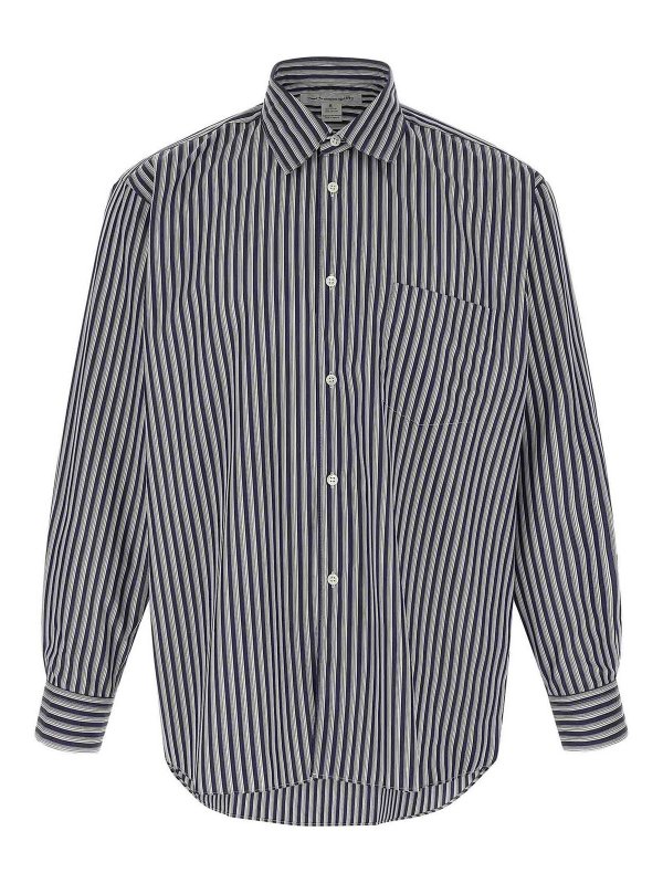 COMME DES GARCONS: シャツ - シャツ - ブルー