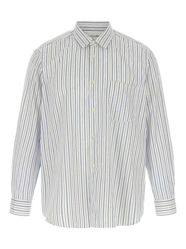 COMME DES GARCONS: shirts - Solid Color Insert Shirt