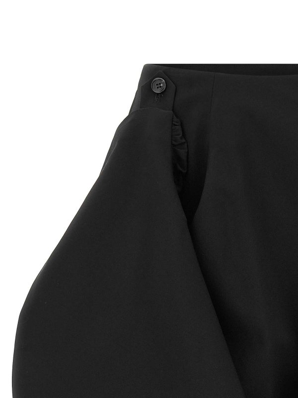 The Best Shops COMME DES GARCONS: ニーレングススカート＆ミディ丈 - 膝丈/ミディスカート - 黒
