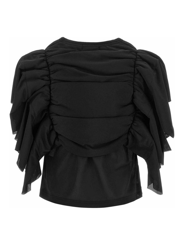 COMME DES GARCONS: Tops y camisetas sin mangas online - Top - Negro