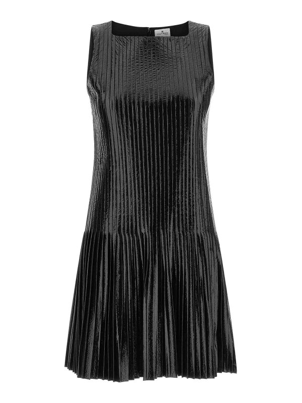Courreges: ニーレングスドレス - 膝丈ドレス - 黒