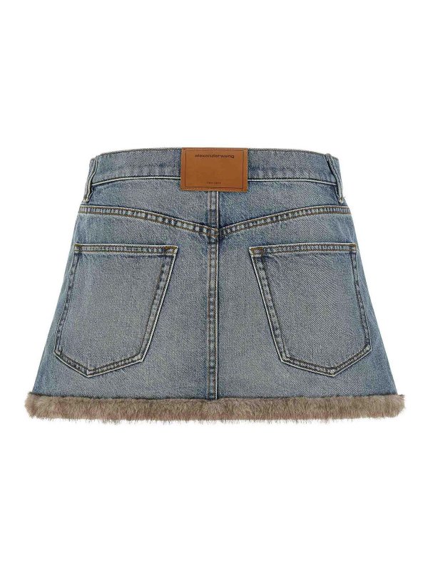 ALEXANDER WANG: Miniröcke online - Minirock - Blau