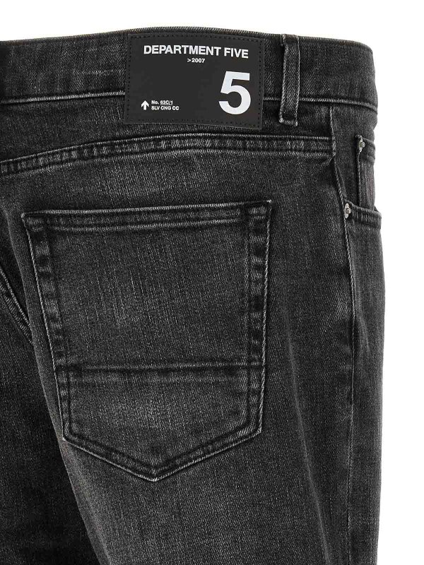ストレートジーンズ - 黒 shop online: DEPARTMENT 5