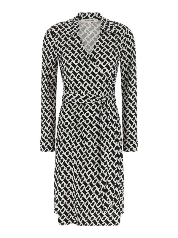Diane von Furstenberg: ニーレングスドレス - 膝丈ドレス - 白
