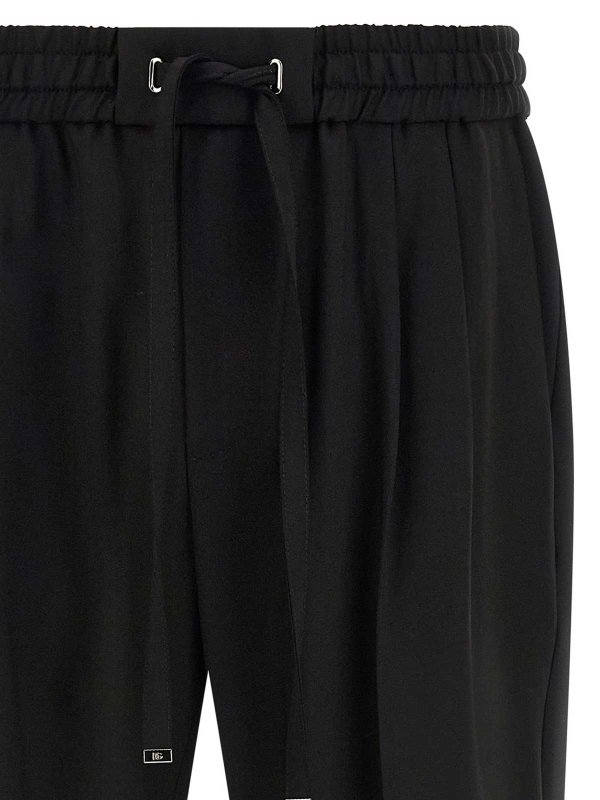 The Best Shops DOLCE & GABBANA: スウェットパンツ - トラックスーツ ボトムス - 黒
