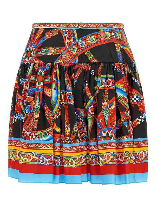 DOLCE & GABBANA: ミニスカート online - ミニスカート - マルチカラー