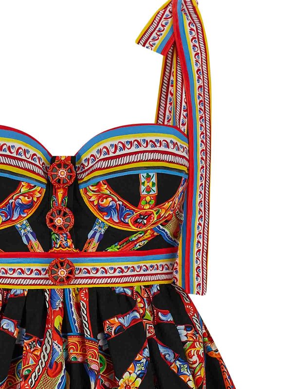 The Best Shops DOLCE & GABBANA: ショートドレス - ショートドレス - マルチカラー