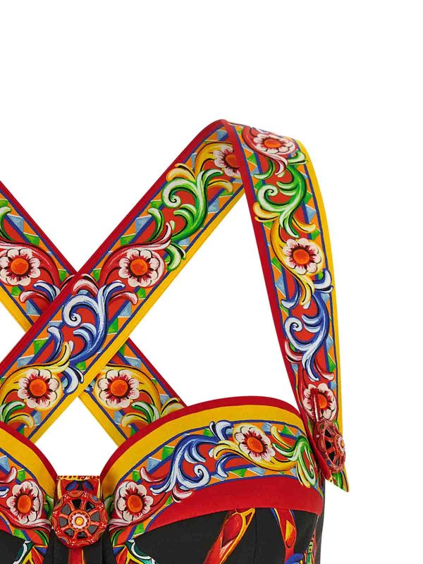 The Best Shops DOLCE & GABBANA: トップス＆タンクトップ - トップ/タンクトップ - マルチカラー
