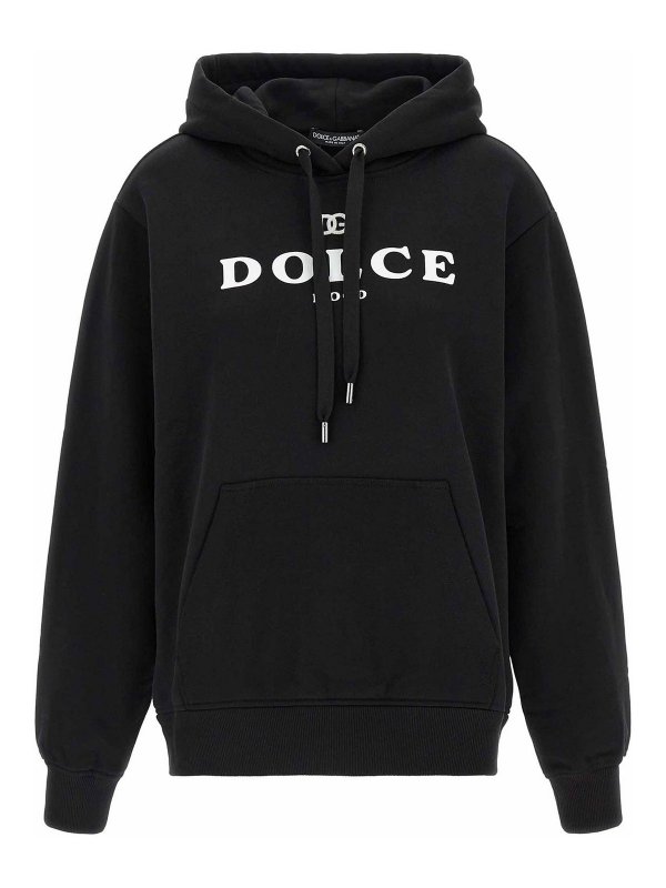 DOLCE & GABBANA: スウェット＆セーター - スウェットシャツ/セーター - 黒