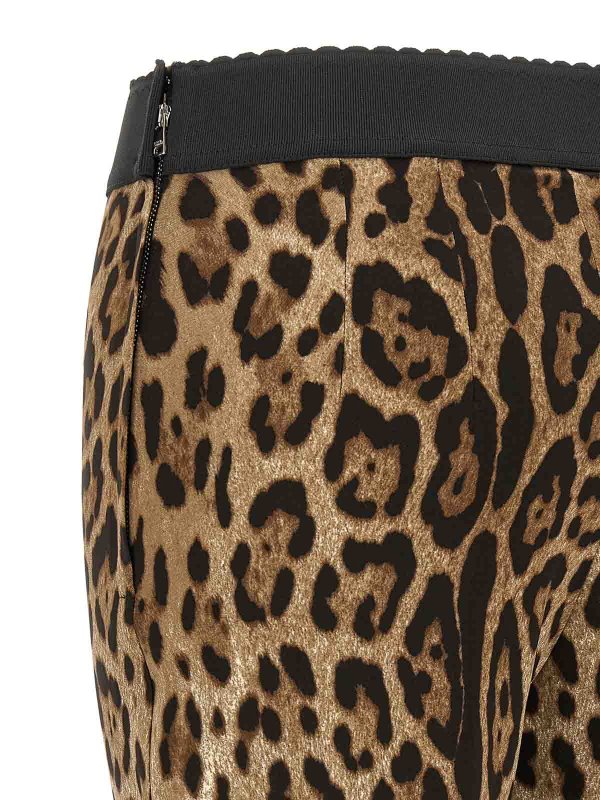レギンス - ブラウン shop online: DOLCE & GABBANA
