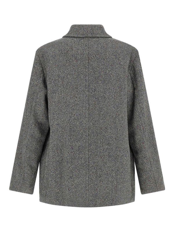 DRIES VAN NOTEN: ニーレングスコート online - 膝丈コート - グレー