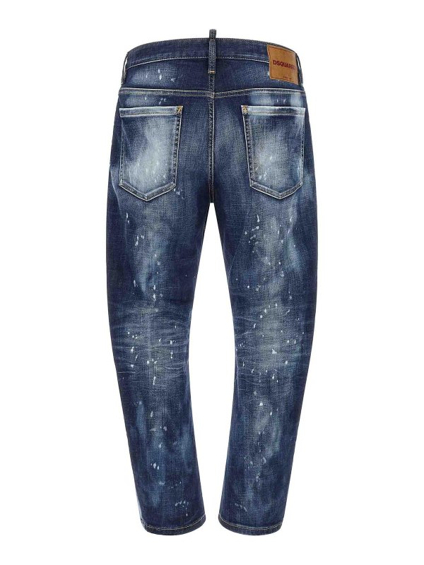 DSQUARED2: ストレートジーンズ online - ストレートジーンズ - ブルー