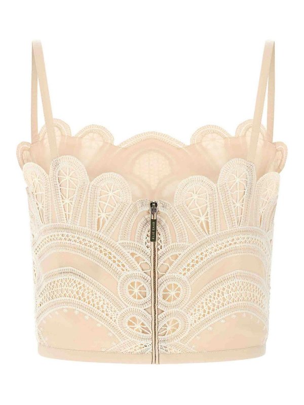 ELIE SAAB: Tops und Tank Tops online - Top - Weiß
