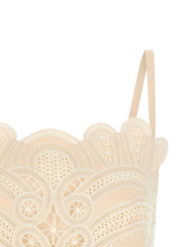 The Best Shops ELIE SAAB: Tops und Tank Tops - Top - Weiß