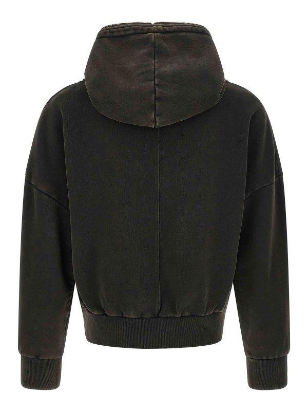 ENTIRE STUDIOS: Felpe e maglie online - Felpa con zip e cappuccio