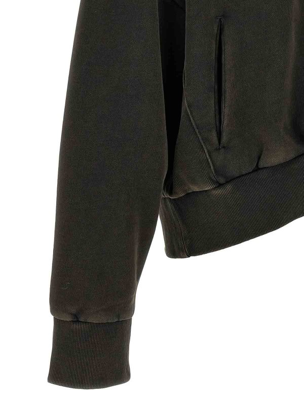 Felpa con zip e cappuccio shop online: ENTIRE STUDIOS