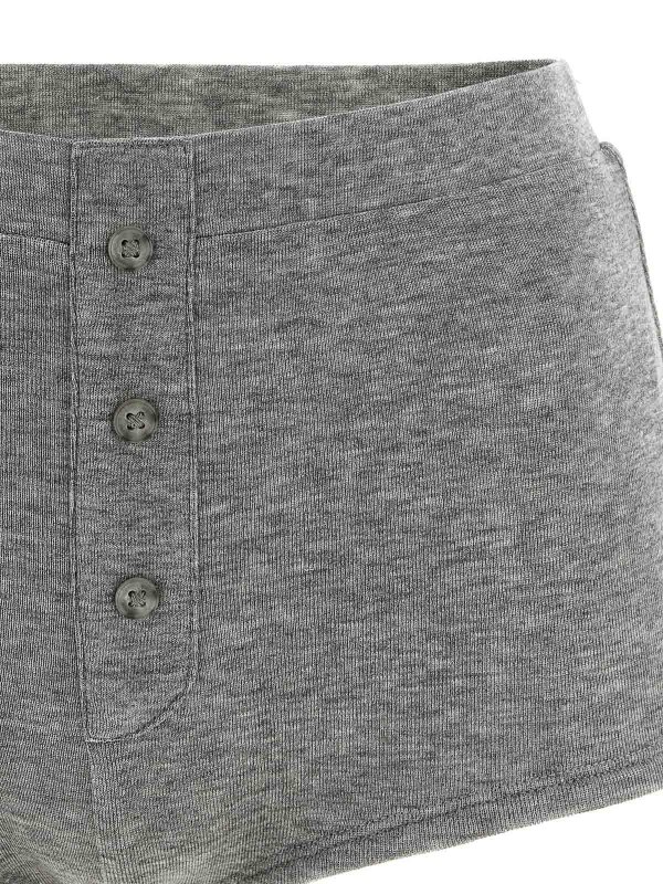 The Best Shops ENTIRE STUDIOS: Trousers Shorts - Booty Button Shorts