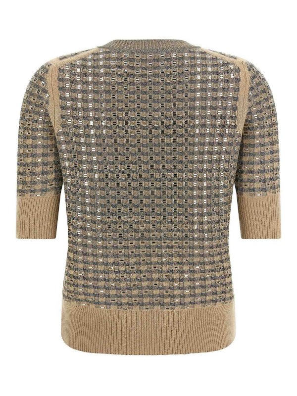 ERMANNO SCERVINO: クルーネック online - クルーネック - ベージュ