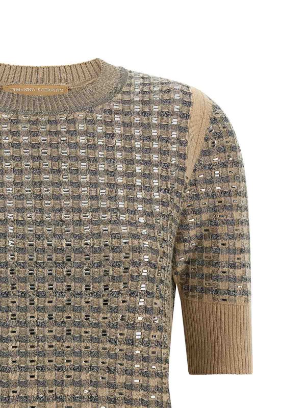 The Best Shops ERMANNO SCERVINO: クルーネック - クルーネック - ベージュ