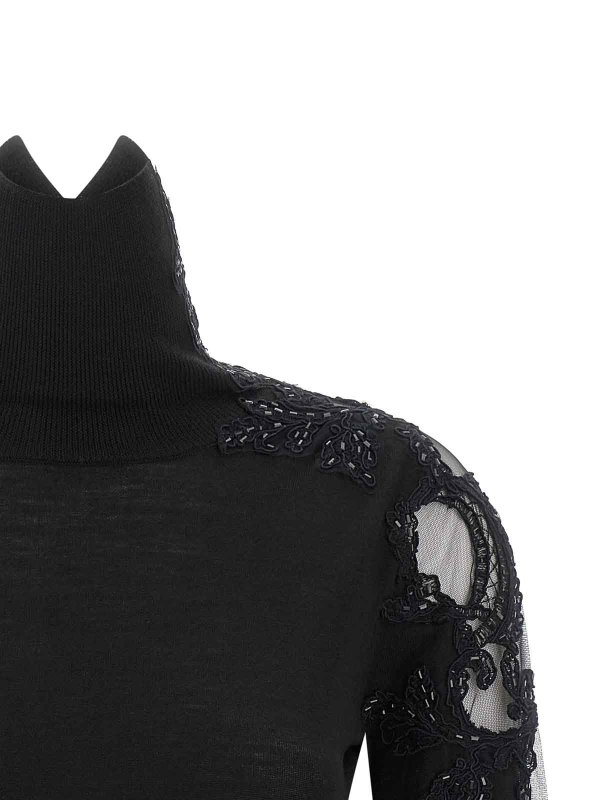 The Best Shops ERMANNO SCERVINO: タートルネック - タートルネック/ポロネック - 黒