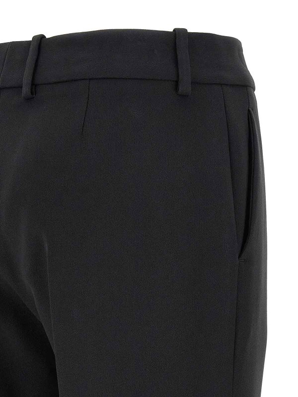 テーラードパンツ - 黒 shop online: ERMANNO SCERVINO