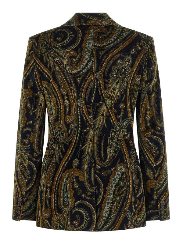 ETRO: Blazer online - Blazer - Azul