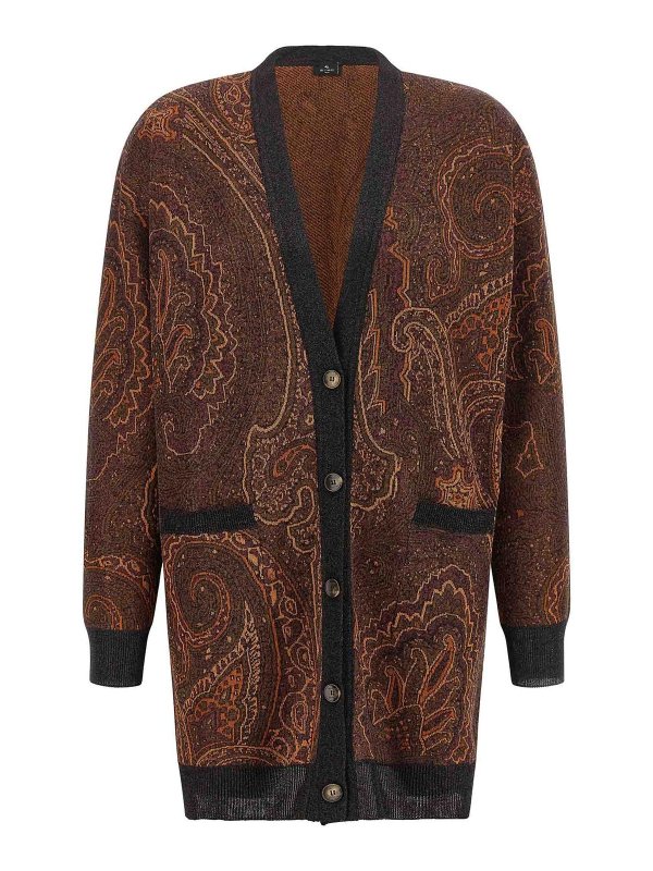 ETRO: カーディガン - カーディガン - ブラウン
