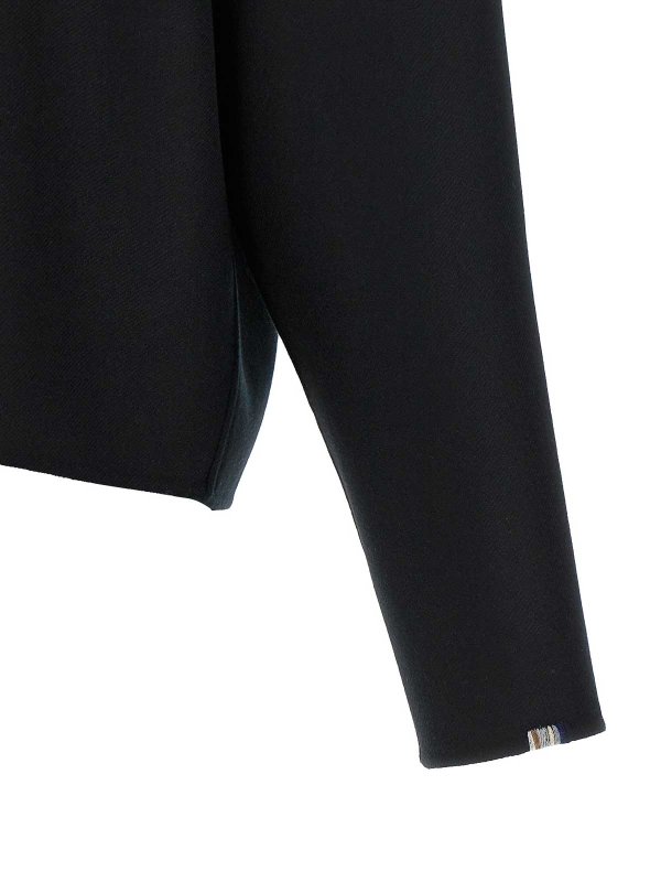 ブラウス - 黒 shop online: EXTREME CASHMERE