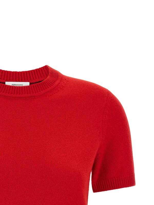 The Best Shops SALVATORE FERRAGAMO: クルーネック - クルーネック - 赤