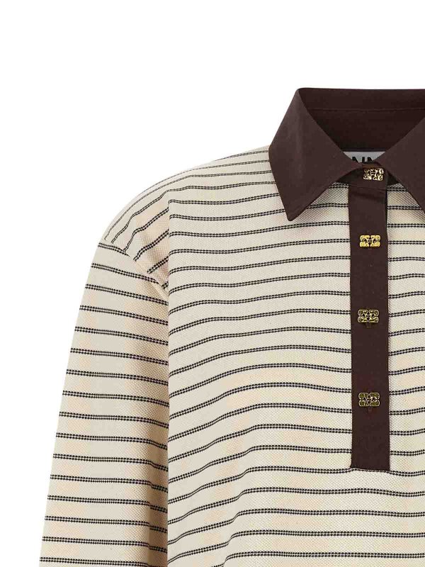 The Best Shops GANNI: Polos - Polo - Marrón