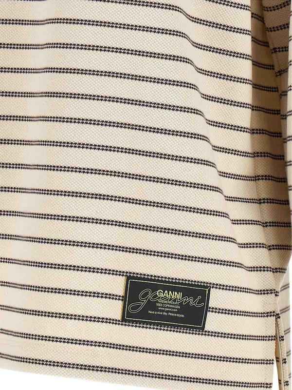 GANNI buy online Polo - Marrón